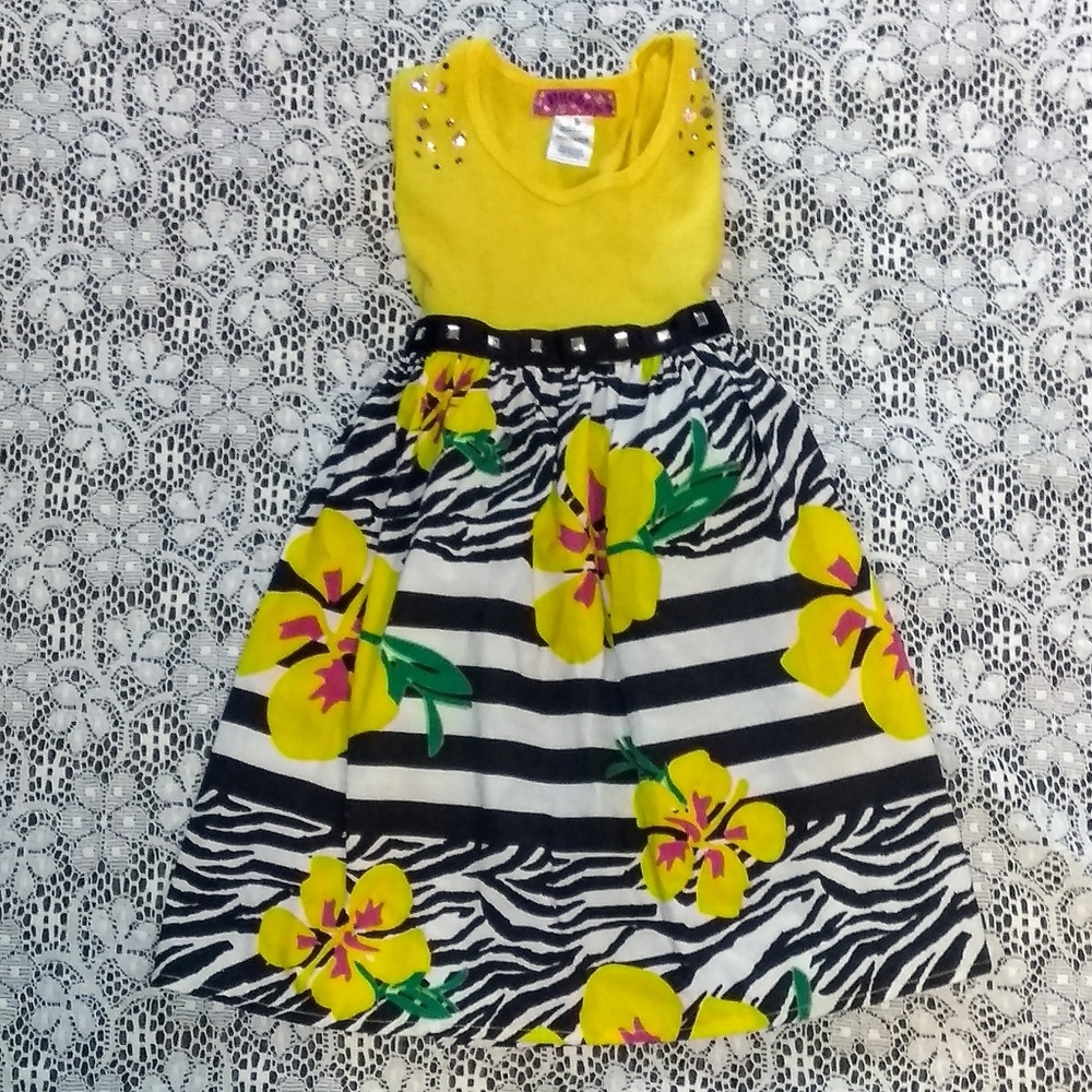 GIRLS DUCHESS SLEEVELESS DRESS